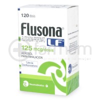 Flusona Inhalador Bucal 125Mcg.120 Dosis