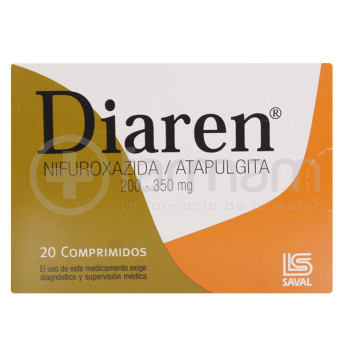Diaren Comprimidos 20