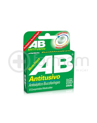 Ab Antitusivo Comprimidos Masticables 12 Ab Antitusivo Comprimidos Masticables 12