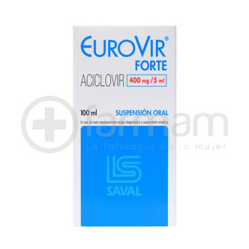 Eurovir Forte Suspension 400 mg 5ml 100ml Eurovir Forte Suspension 400 mg 5ml 100ml
