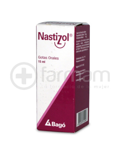 Nastizol gotas 15ml.