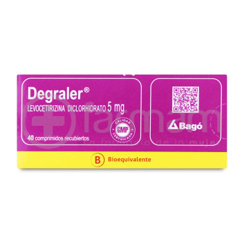 Degraler Comprimidos Recubiertos 5 mg 40
