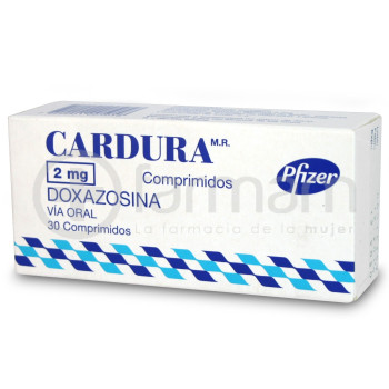 Cardura Comprimidos 2 mg 30 Cardura Comprimidos 2 mg 30