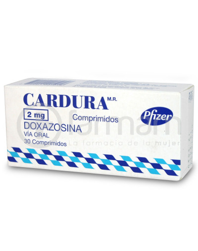 Cardura Comprimidos 2 mg 30 Cardura Comprimidos 2 mg 30