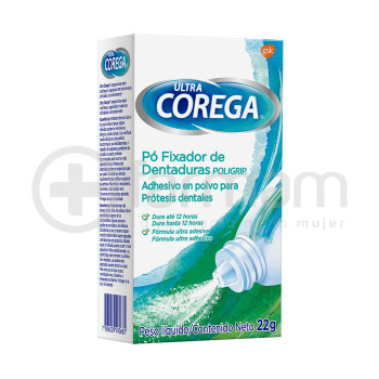 Corega Polvo Adhesivo 22 gramos