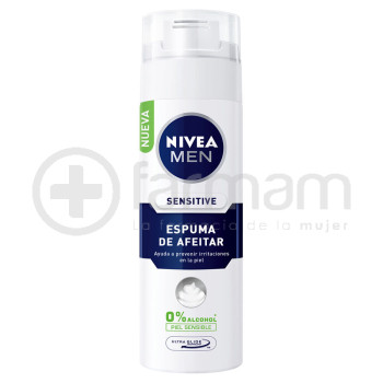 Nivea Espuma De Afeitar Sensitive 200ml.