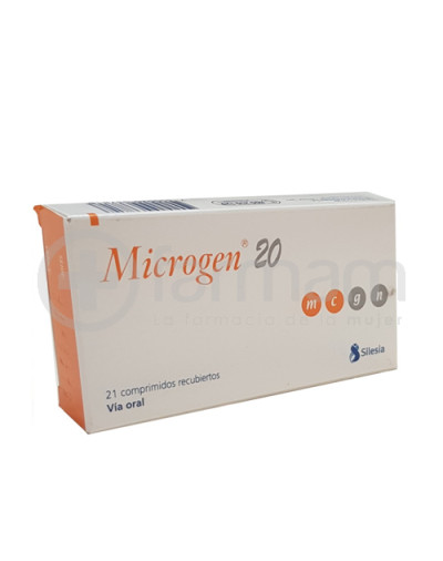 Microgen-20 Comprimidos 21 Microgen-20 Comprimidos 21