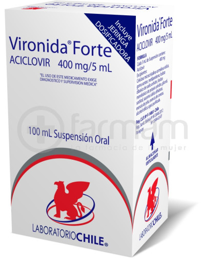 Vironida Forte Suspension 400 mg 5ml 100ml Vironida Forte Suspension 400 mg 5ml 100ml