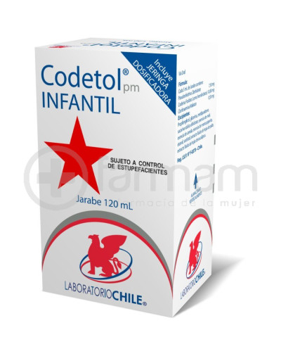Codetol-Pm Jarabe Infantil 120 ml.