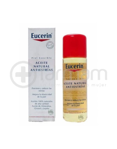 Eucerin Aceite Corporal Para Prevenir Estrias Piel Sensible 125ml