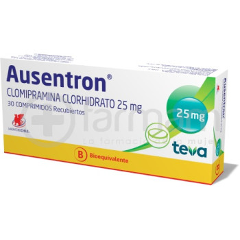 Ausentron Comprimidos 25 mg 30