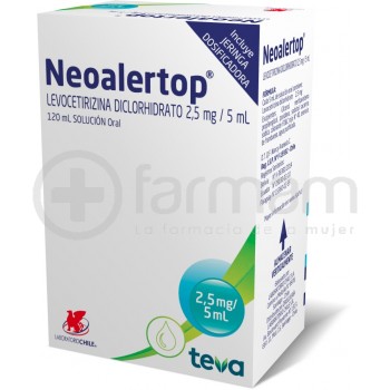 Neo-Alertop Solucion Oral 2,5mg/5ml. 120ml.