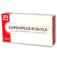 Cardioplus-D Comprimidos Recubiertos 20/12,5 30