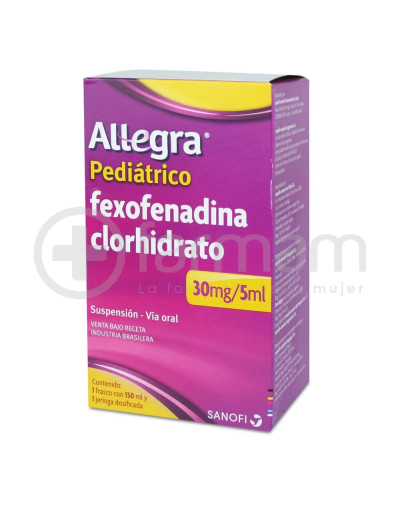 Allegra Suspension Oral 30mg/5ml 150ml Allegra Suspension Oral 30mg/5ml 150ml