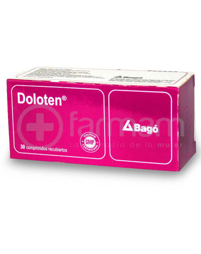 Doloten Comprimidos Recubiertos 30 Doloten Comprimidos Recubiertos 30