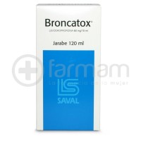 Broncatox Jarabe 60mg/10ml .120ml