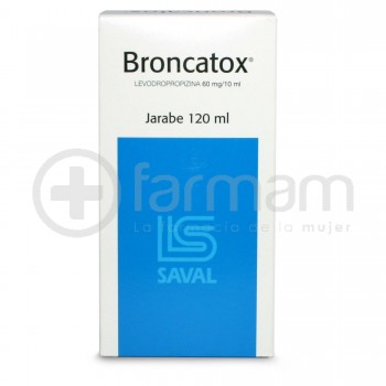 Broncatox Jarabe 60mg/10ml .120ml