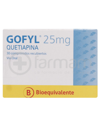 Gofyl Comprimidos Recubiertos 25mg. 30 Gofyl Comprimidos Recubiertos 25mg. 30