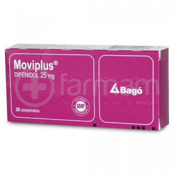 Moviplus Comprimidos 25mg. 30