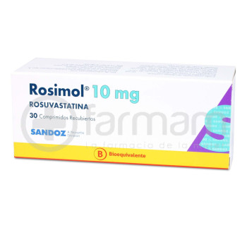 Rosimol Comprimidos Recubiertos 10mg.30