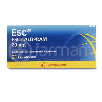 Esc Comprimidos Recubiertos 20mg.30