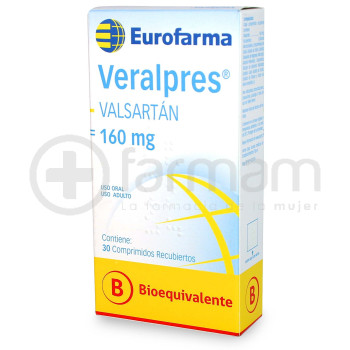 Veralpres Comprimidos Recubiertos 160mg.30
