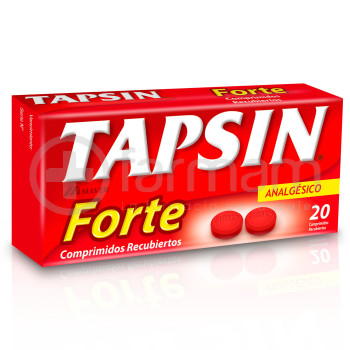 Tapsin Forte Comprimidos Recubiertos 20