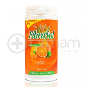 Fibrasol Polvo Naranja 200 gramos