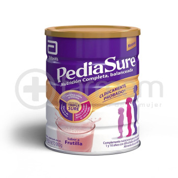 Pediasure Complete Nutric.Completa Y Balanceada Polvo Frutilla(1 A10 Anos)900G