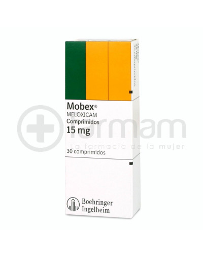 Mobex Comprimidos 15 mg 30 Mobex Comprimidos 15 mg 30
