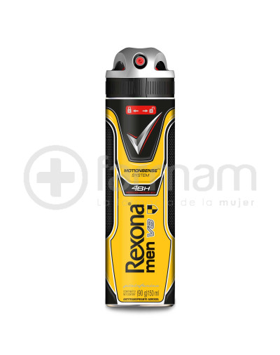 Rexona Men Desodorante Spray Hombre Motionsense System V8 48Hrs.150ml