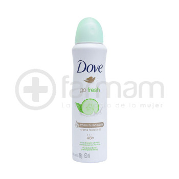Dove Desodorante Go Fresh Spray Antitranspirante Pepino/Te Verde 48H S/A.150ml