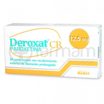 Deroxat Cr Comprimidos Recubrimiento Enterico De Liberacion Prolongada 12,5mg.30