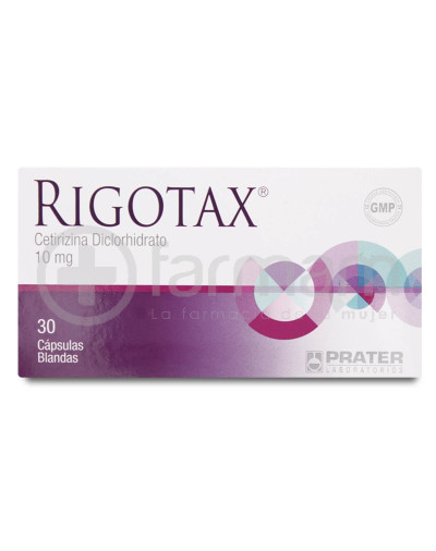 Rigotax Capsulas Blandas 10mg.30