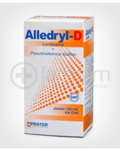 Alledryl-D Jarabe 120ml