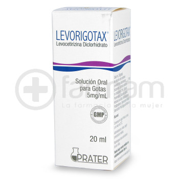 Levorigotax gotas 5mg/ml 20ml