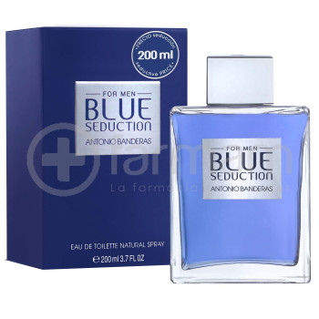 Antonio Banderas Blue Seduction For Men Eau De Toilette Spray Vaporizador 200ml