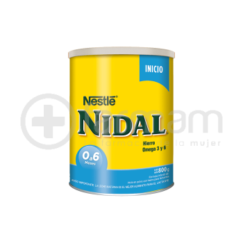Nidal Inicio1 Leche En Polvo De 0 A 6 Meses. 800G