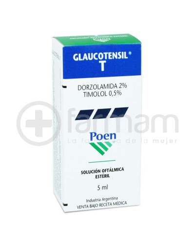 Glaucotensil-T Solucion Oftalmica 5ml.