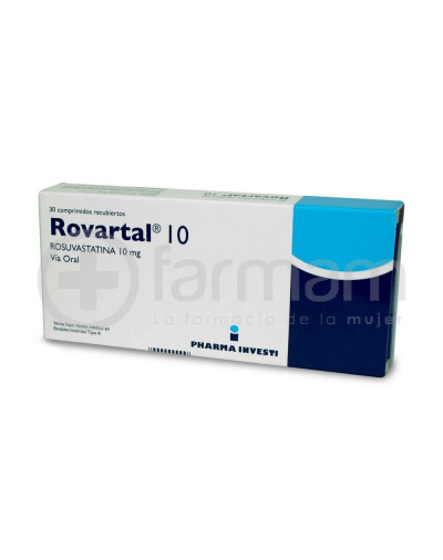 Rovartal 10 Comprimidos Recubiertos 10mg . 30