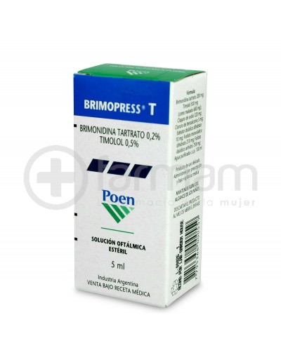 Brimopress-T Solucion Oftalmica Esteril 5ml
