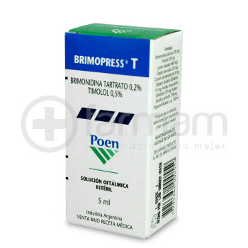 Brimopress-T Solucion Oftalmica Esteril 5ml Brimopress-T Solucion Oftalmica Esteril 5ml