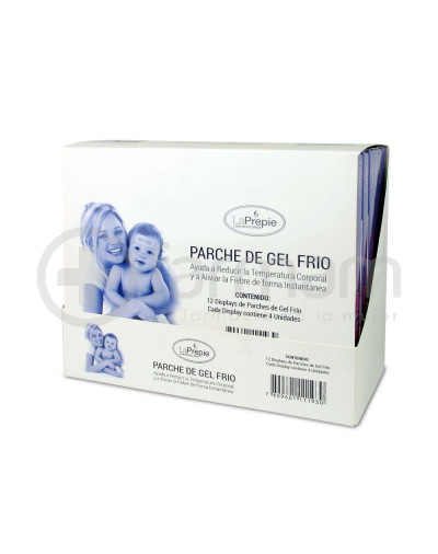 Parche De Gel Frio 10Cmx4Cm Desechables .X4 Dmed (12)