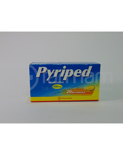 Pyriped Forte Comprimidos Recubiertos 600 mg 20
