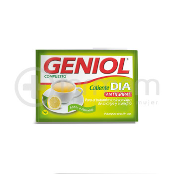Geniol Caliente Día Paracetamol 400 mg Solución Oral 1 Sobre