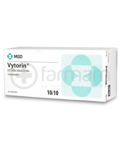 Vytorin 10/10 Comprimidos 28 Vytorin 10/10 Comprimidos 28