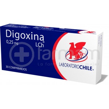 Digoxina Comprimidos 0,25 mg 30