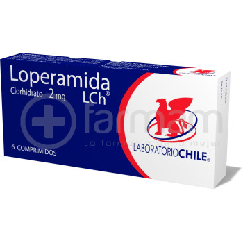 Loperamida Comprimidos 2 mg 6 *