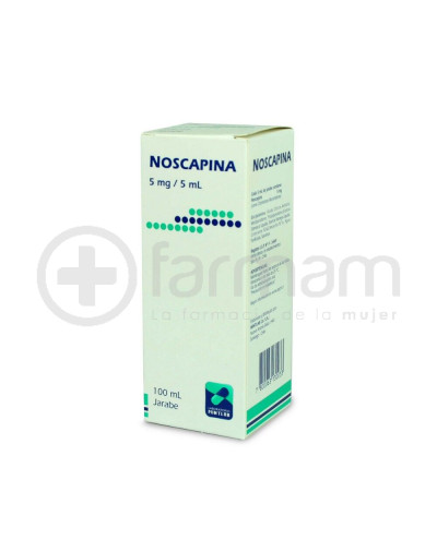 Noscapina Jarabe 5mg/5ml100* Noscapina Jarabe 5mg/5ml100*