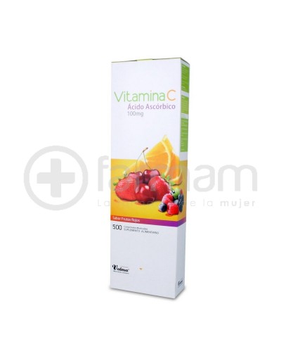 Vitamina C Ácido Ascórbico 100 mg 10 Comprimidos